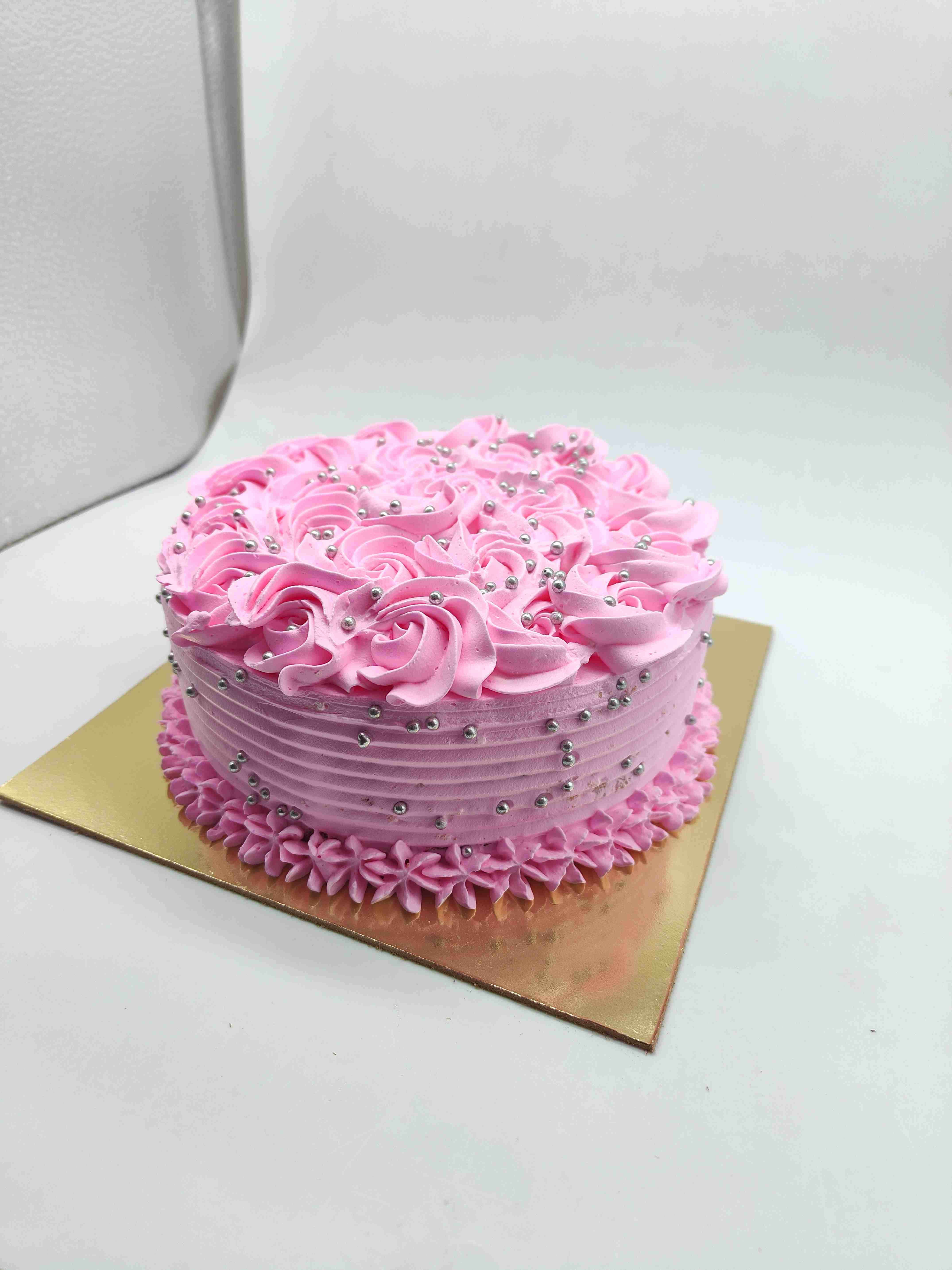 Rose Falooda 2 Cake